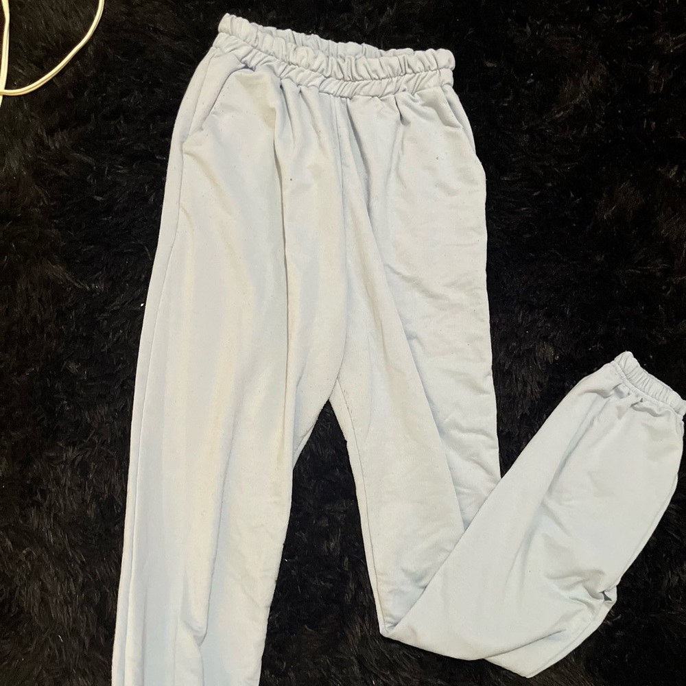 Missguided Blue Jogger Sweatpants Size 4L